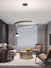 Cargar imagen en el visor de la galería, Apolo - B - UNIC200000795:367#White lamp body;5:361385#Diameter 80cm;136:201455535#Dimming with Remote