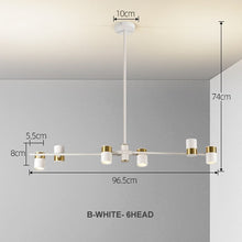 Cargar imagen en el visor de la galería, Atmosphere - B - UNIC39023365 - b - white - 6head - cold - white - 6000k