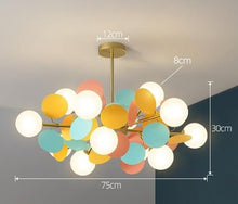 Cargar imagen en el visor de la galería, Bloom - B - UNIC38549257 - multicolored - 12ball - g4 - 5w - led - bulb - cold - white