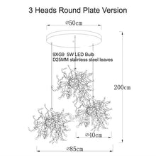 Cargar imagen en el visor de la galería, Constellation - B - UNIC10381474 - chrome - 3 - heads - round