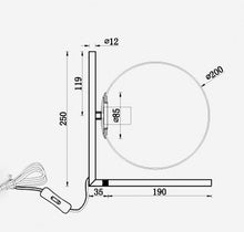 Cargar imagen en el visor de la galería, Moon - B - UNIC32597010 - ball - lamp - warm - white - us - plug