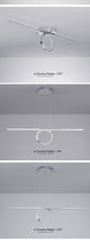 Cargar imagen en el visor de la galería, Ray - B - UNIC32423015 - chrome - plated - dimmable - rc - ceiling - l1000xh200mm