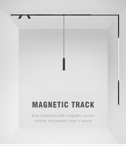 Riel magnético de luz